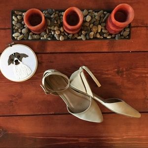 ModCloth Pep Ahead of the Game Nude Flats